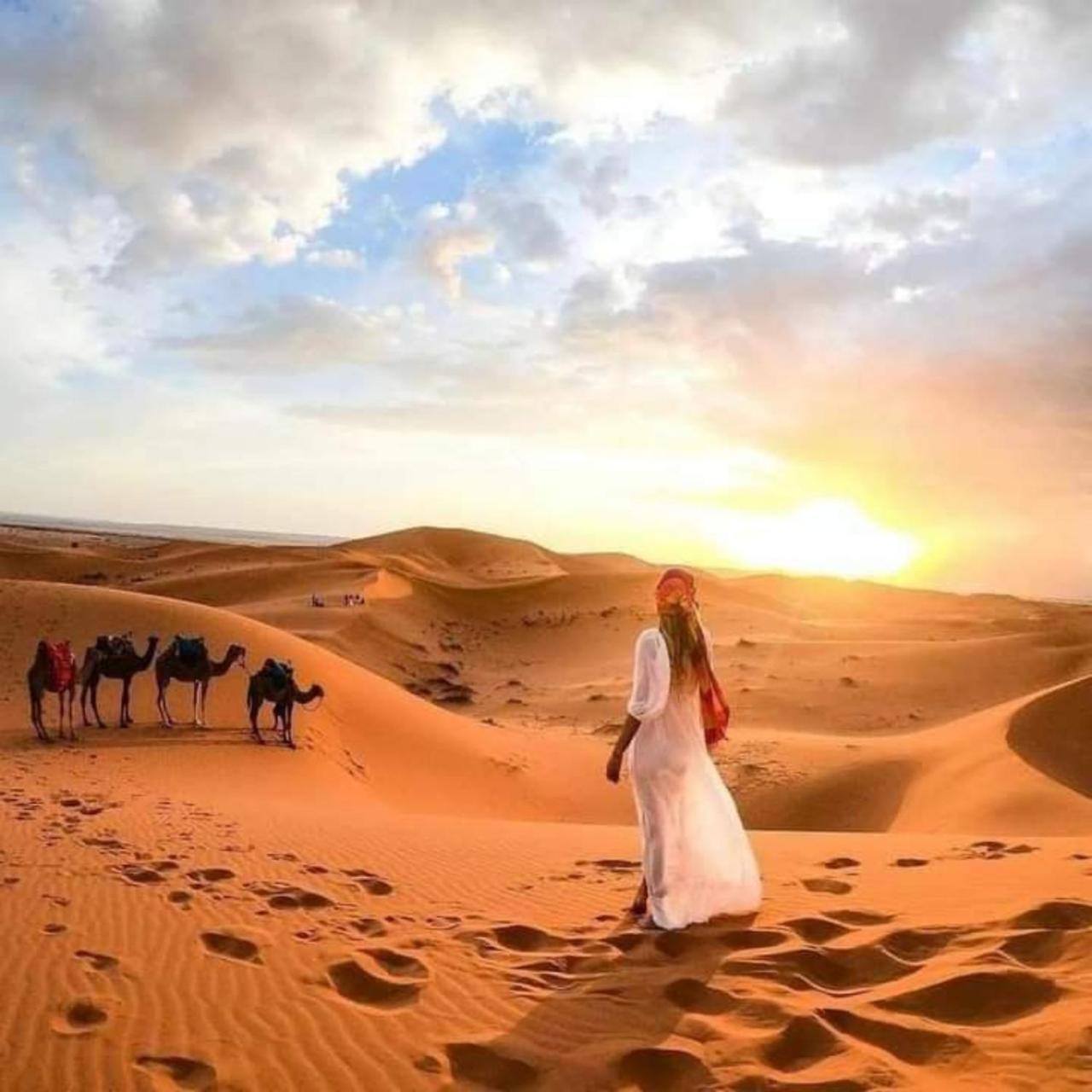 Desert Paradise Luxury Camp Merzouga Exterior foto